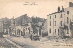 Gerbeviller En Ruines -
													54 Meurthe et Moselle
												