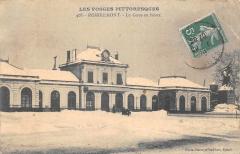 Remiremont - La Gare En Hiver à Remiremont