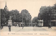 Tours - L'Avenue De Grammont à Tours