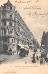 Toulouse - La Rue Alsace Lorraine - Angle Lafayette à Toulouse