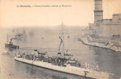 Marine De Guerre - Marseille - Contre Torpilleur Rentrant Au Port -
													France
												