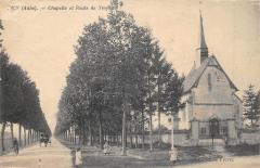 Piney - Chapelle Et Route De Troyes à Piney