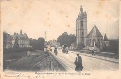 Nogent Le Rotrou - Eglise Saint Hilaire Et Vue Du Pont à Nogent-le-Rotrou