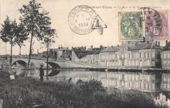 Villeneuve Sur Yonne - Le Pont Et Quai Du Commerce -
																					89500 Villeneuve-sur-Yonne
																			