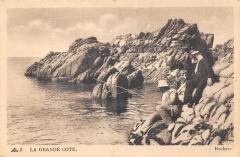 La Grande Cote - Rochers - Pecheurs -
													17 Charente Maritime
												