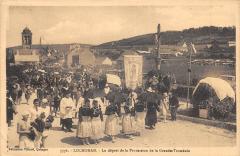 Locronan - Le Depart De La Grande Procession De La Grande Tromenie -
																					29180 Locronan
																			