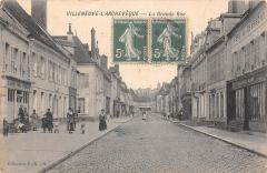 Villeneuve L'Archeveque - La Grande Rue -
																					89190 Villeneuve-l'Archevêque
																			