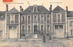 Villeneuve L'Archeveque - L'Ecole Des Garcons -
																					89190 Villeneuve-l'Archevêque
																			