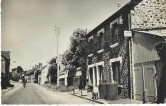 Le centre du bourg à Saint-Mars-d'Égrenne