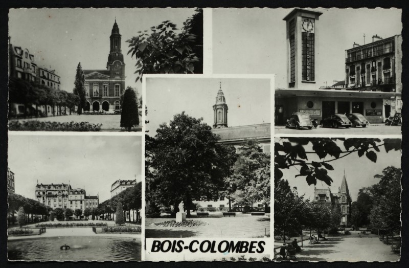 Carte postale ancienne Bois-Colombes à Bois-Colombes