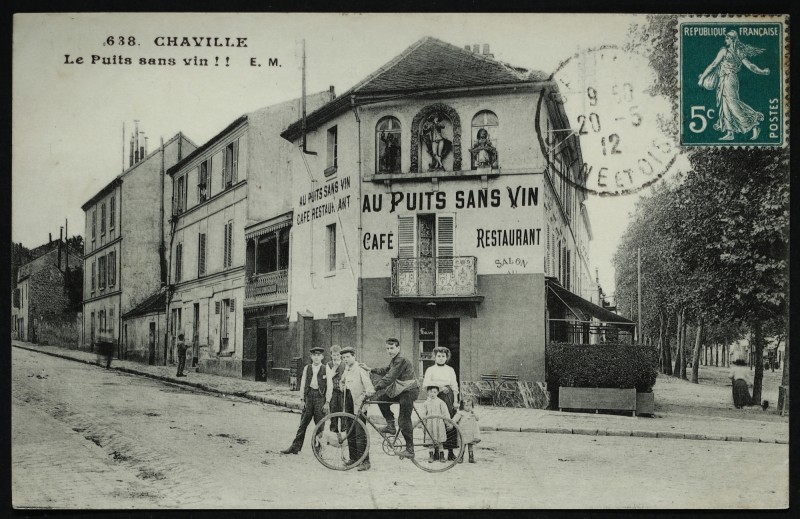 Carte postale ancienne Le Puits sans vin ! ! à Chaville