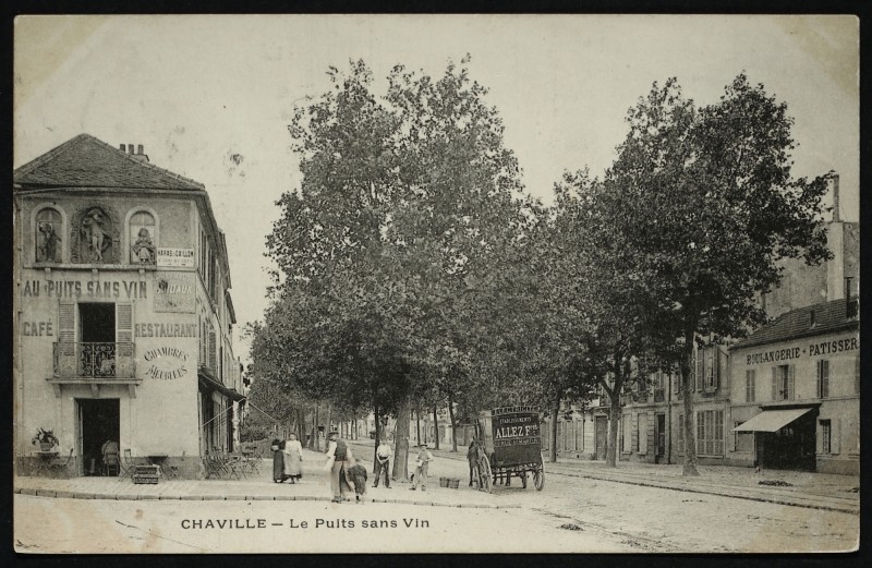Carte postale ancienne Le Puits sans vin ! ! à Chaville