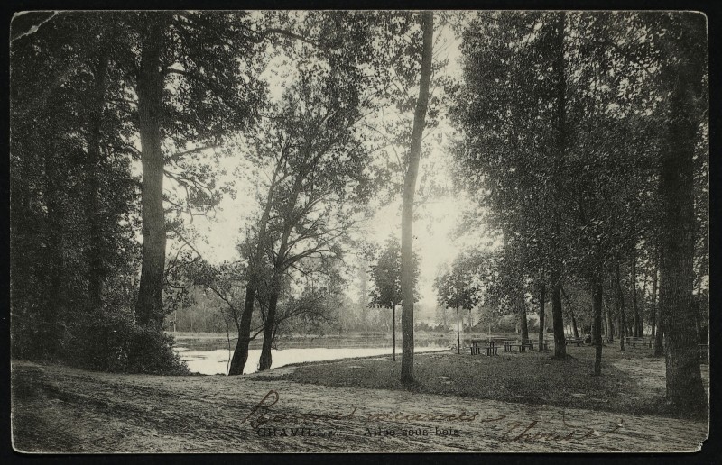 Carte postale ancienne Chaville Allee sous Bois à Chaville