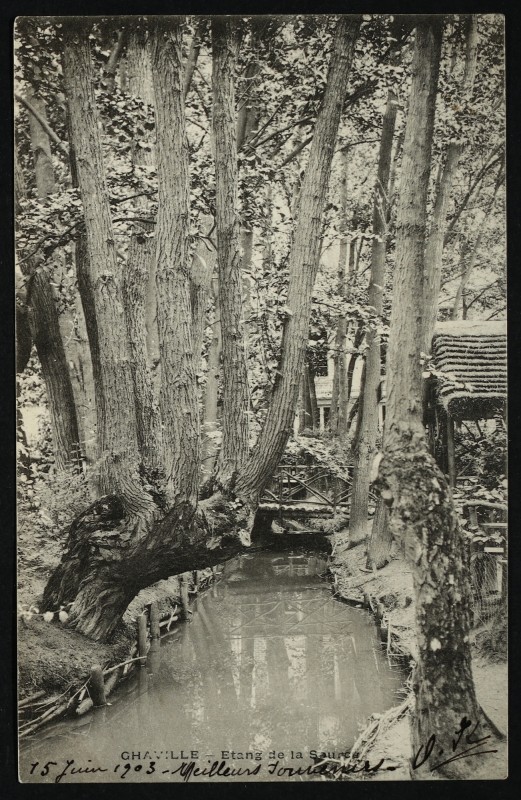 Carte postale ancienne Restaurant Barraud  - La Source à Chaville