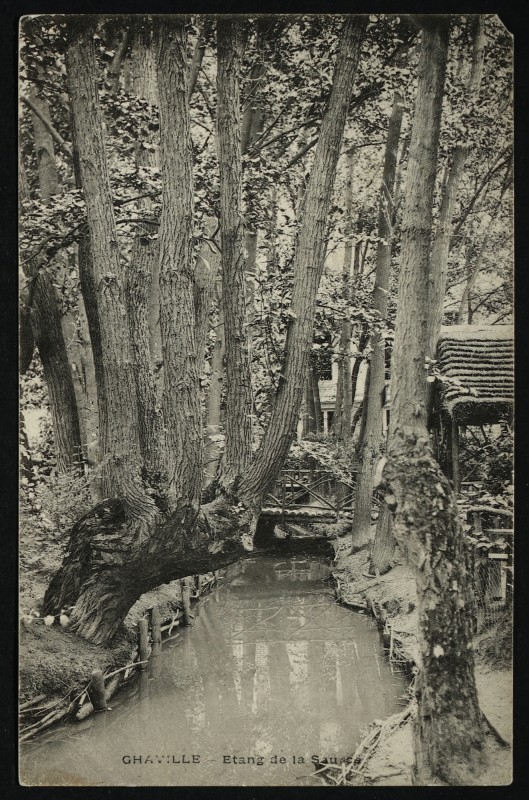 Carte postale ancienne Restaurant Barraud - la Source à Chaville