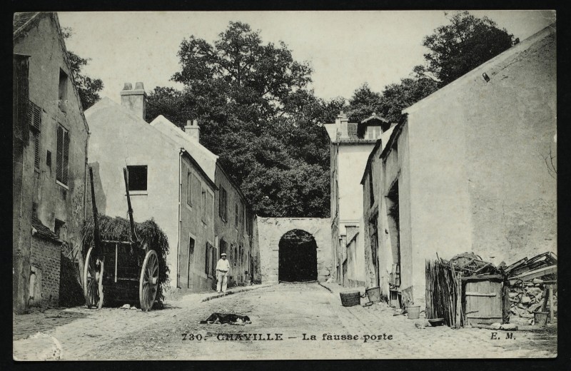 Carte postale ancienne La fausse porte à Chaville