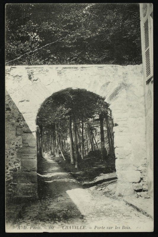 Carte postale ancienne Porte sur les Bois à Chaville