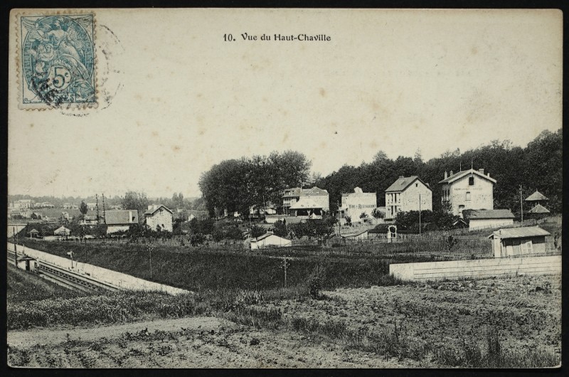 Carte postale ancienne Vue du Haut-Chaville à Chaville