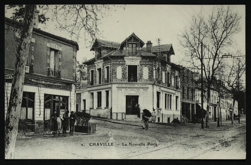 Carte postale ancienne La Nouvelle Poste à Chaville