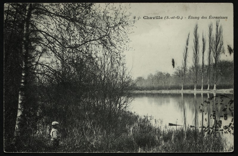 Carte postale ancienne Etang des Ecrevisses à Chaville