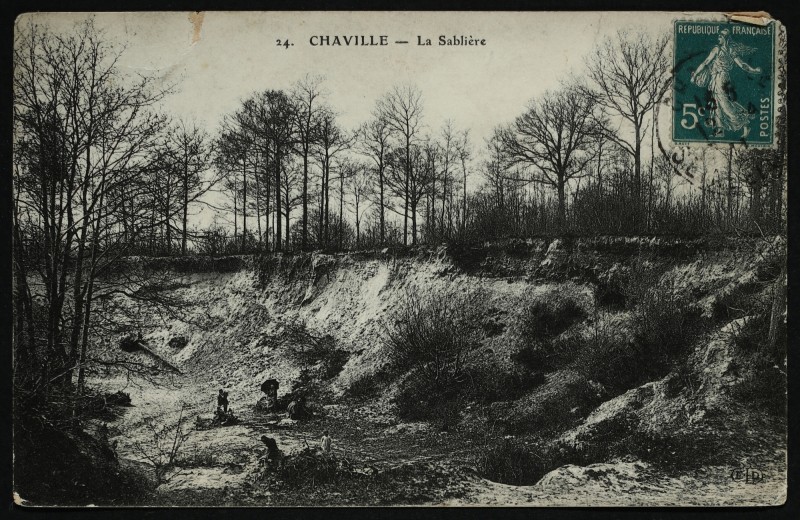 Carte postale ancienne La Sablière à Chaville