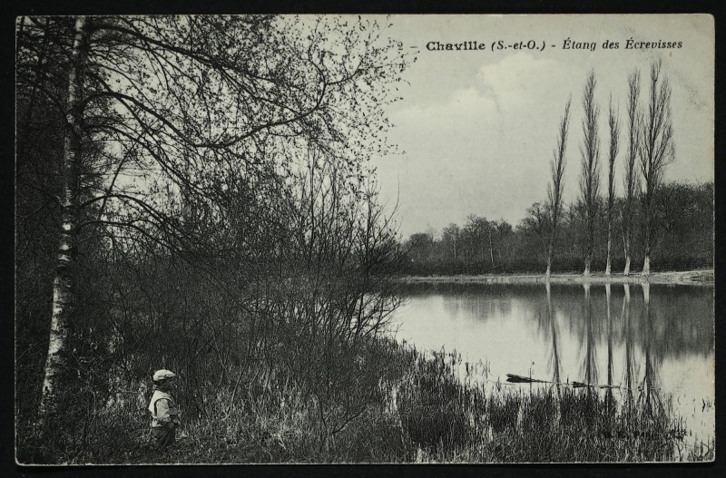 Carte postale ancienne Etang des Ecrevisses à Chaville