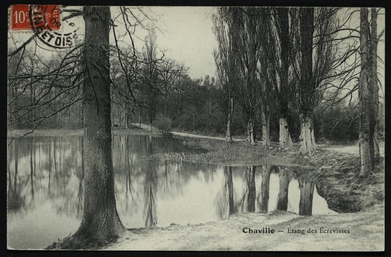 Carte postale ancienne Etang des Ecrevisses à Chaville