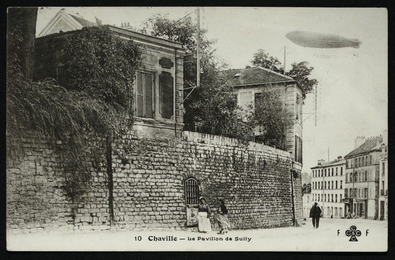 Carte postale ancienne Le Pavillon Sully à Chaville