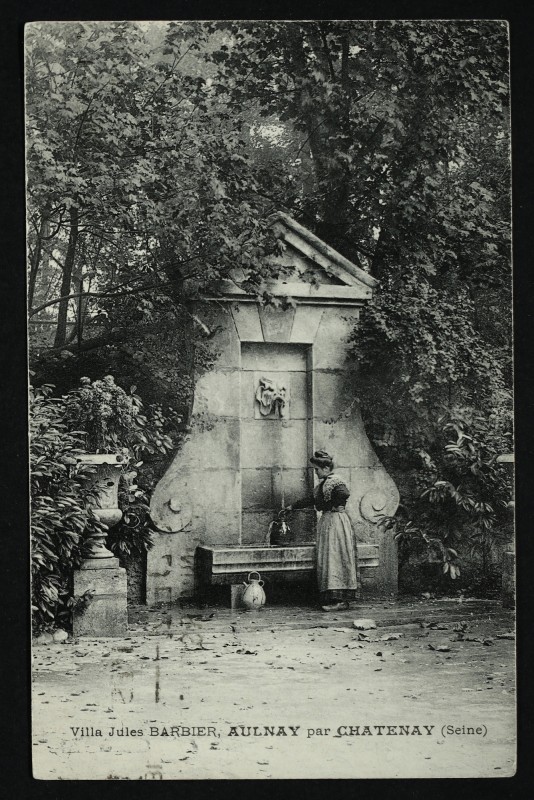 Carte postale ancienne Villa Jules Barbier à Châtenay-Malabry