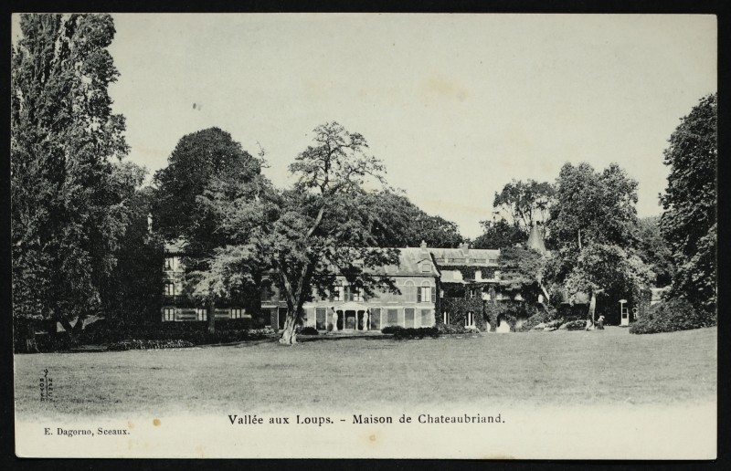 Carte postale ancienne La Vallée aux Loups - Maison de Châteaubriand à Châtenay-Malabry