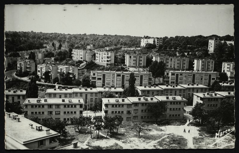 Carte postale ancienne Vue générale de la Cité-Jardins à Châtenay-Malabry
