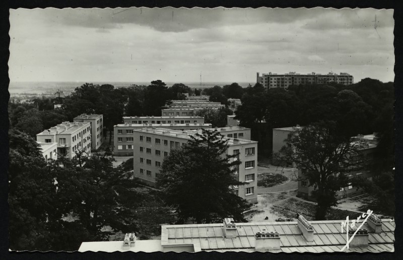 Carte postale ancienne Vue générale de la Cité-Jardins à Châtenay-Malabry