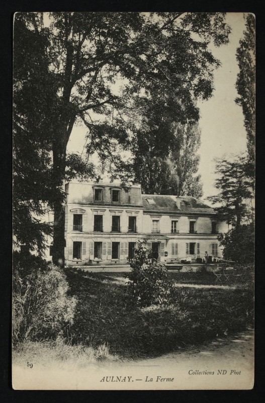 Carte postale ancienne Aulnay - La Ferme à Châtenay-Malabry