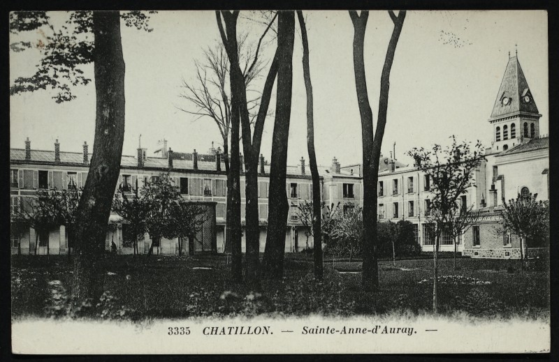 Carte postale ancienne Sainte-Anne d'Auray à Châtillon