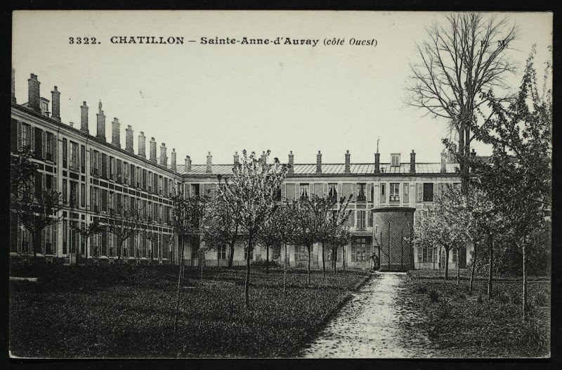 Carte postale ancienne Sainte-Anne d'Auray (côté Ouest) à Châtillon