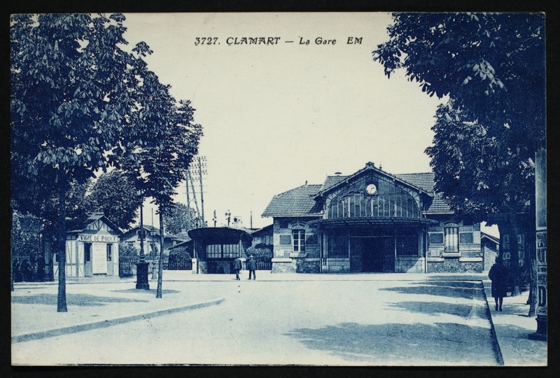 Carte postale ancienne La Gare à Clamart