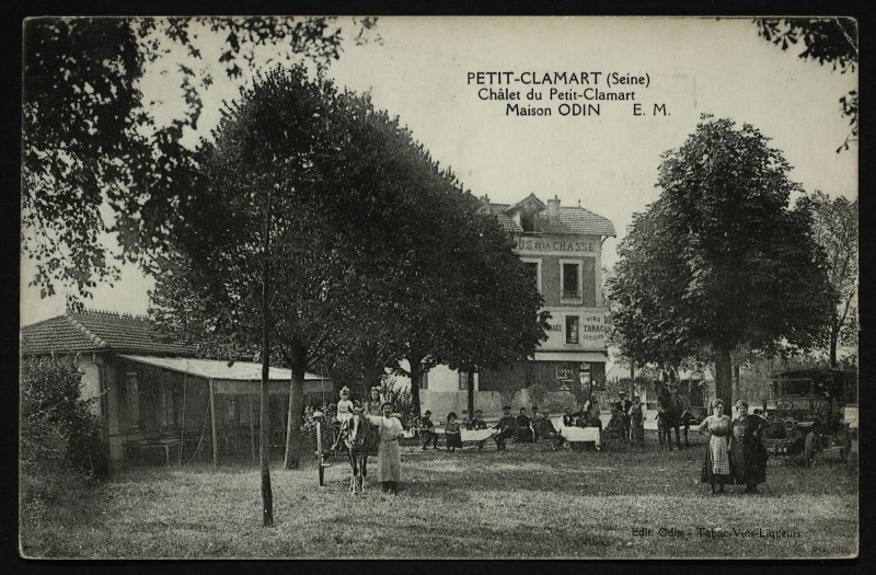 Carte postale ancienne Châlet du Petit-Clamart - Maison Odin à Clamart