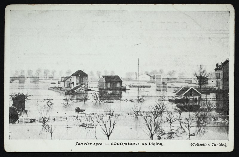 Carte postale ancienne La Plaine à Colombes