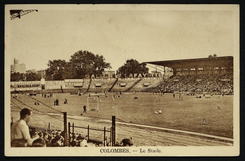 Carte postale ancienne Cinquantenaire de l' A. C. J. F. 30-31 Mai et 1er juin 1936 à Colombes