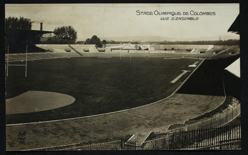 Carte postale ancienne Stade Olympique de Colombes à Colombes