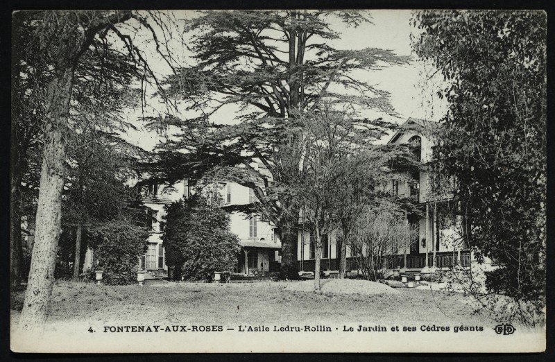 Carte postale ancienne L'Asile Ledru-Rollin à Fontenay-aux-Roses