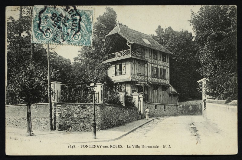 Carte postale ancienne La Villa Normande à Fontenay-aux-Roses