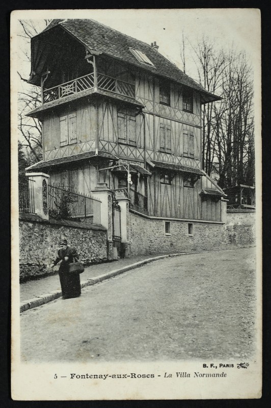 Carte postale ancienne La Villa Normande à Fontenay-aux-Roses