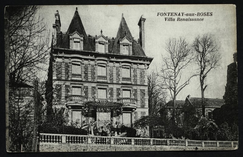 Carte postale ancienne Villa Renaissance à Fontenay-aux-Roses