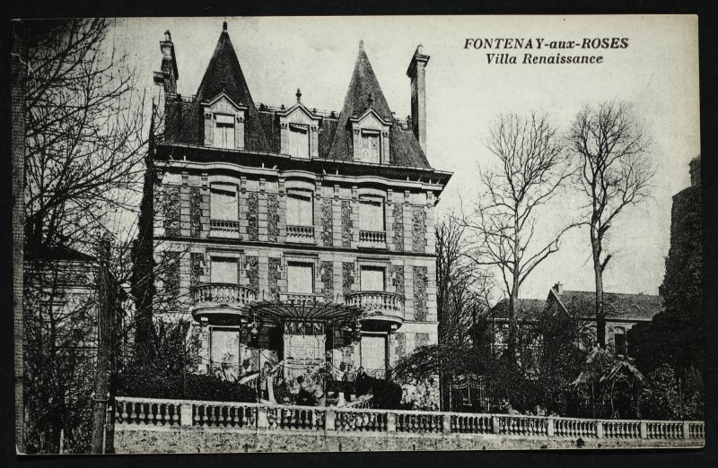 Carte postale ancienne Villa Renaissance à Fontenay-aux-Roses