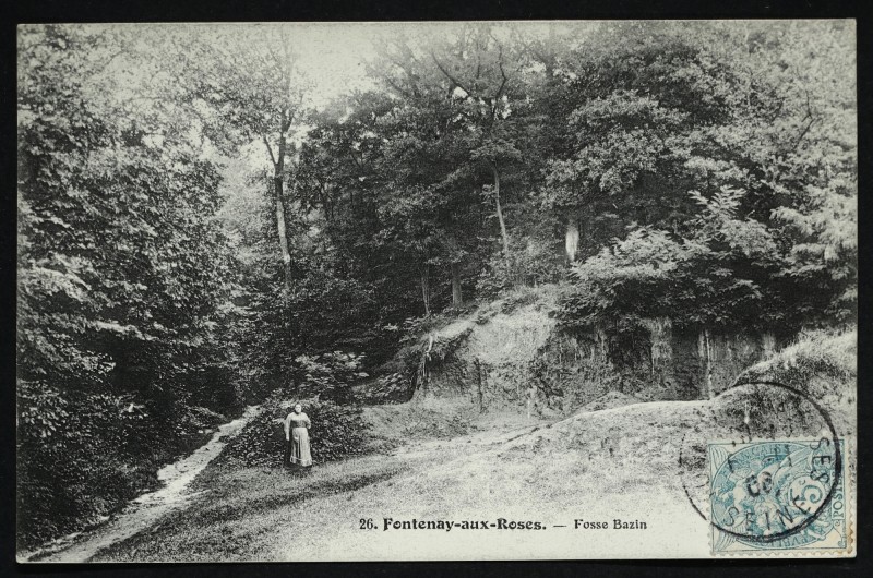 Carte postale ancienne Fosse Bazin à Fontenay-aux-Roses