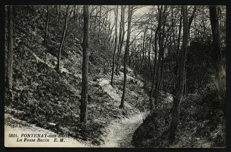 Carte postale ancienne La Fosse Bazin à Fontenay-aux-Roses