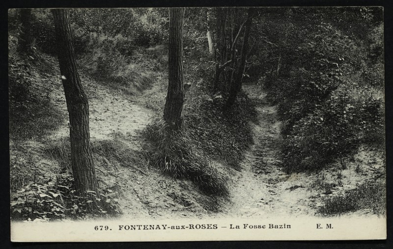 Carte postale ancienne La Fosse Bazin à Fontenay-aux-Roses