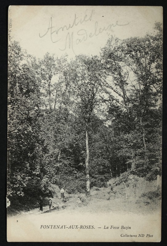 Carte postale ancienne La Fosse Bazin à Fontenay-aux-Roses