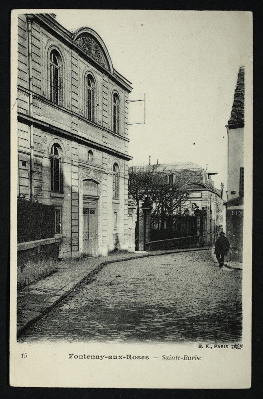Carte postale ancienne Sainte Barbe à Fontenay-aux-Roses